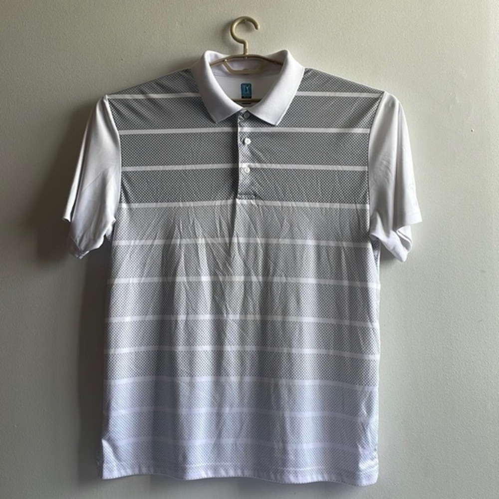 White PGA Tour Polo Shirt XL